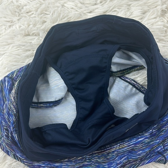 Lululemon Speed Up Short *2.5" Interconnect Blue Multi / True Navy - Picture 4 of 4